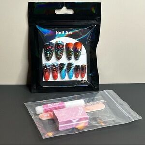 29 Piece Nail Art Set Christmas Winter New Year Theme